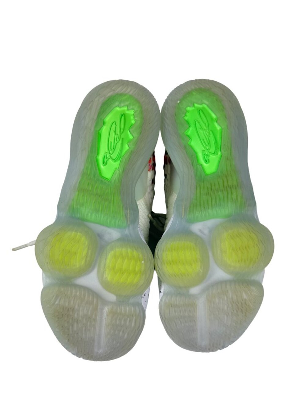 Nike LeBron 17 XVII Command Force White Multi BQ3177-100 Mens 8.5 Basketball - Picture 13 of 15